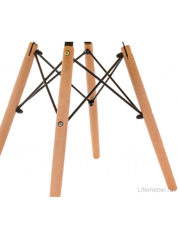 Пластиковый стул Eames PC-015 зеленый