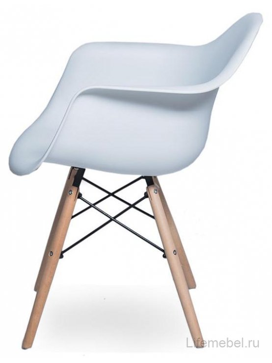 Пластиковый стул SN-2 white / beech