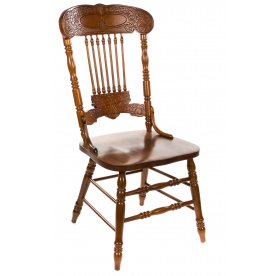 Стул 838 S золотисто-коричневый собранный