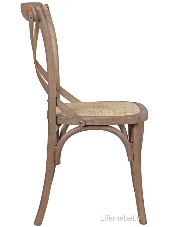 Стул Cross Back Brown