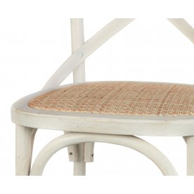 Стул Cross Back White Brush