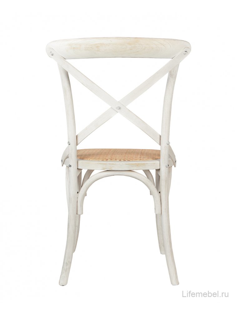 Стул Cross Back White Brush