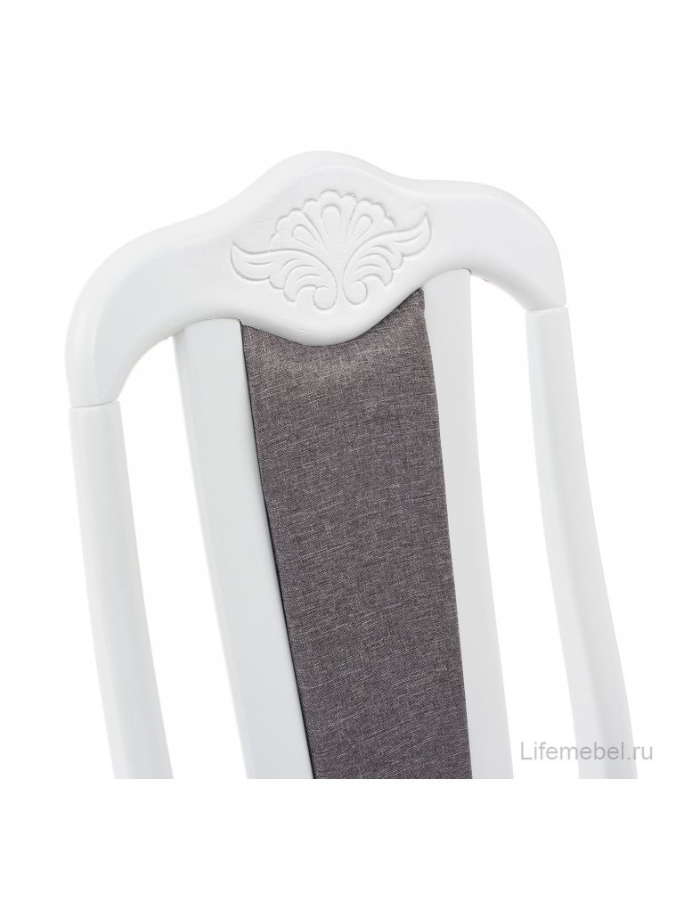 Стул деревянный Aron Soft white / light grey