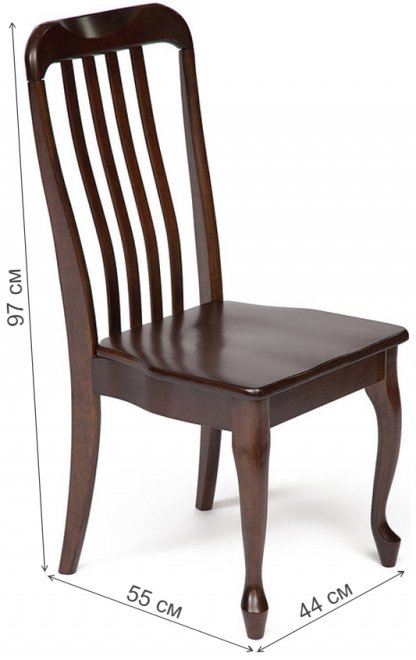 Стул деревянный Palermo tobacco