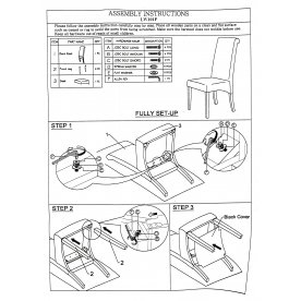 Деревянный стул LW101-P