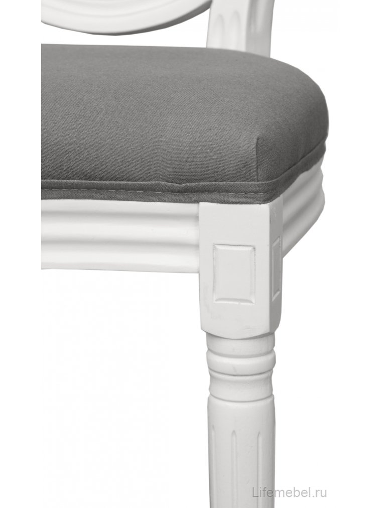Стул деревянный Volker grey / white