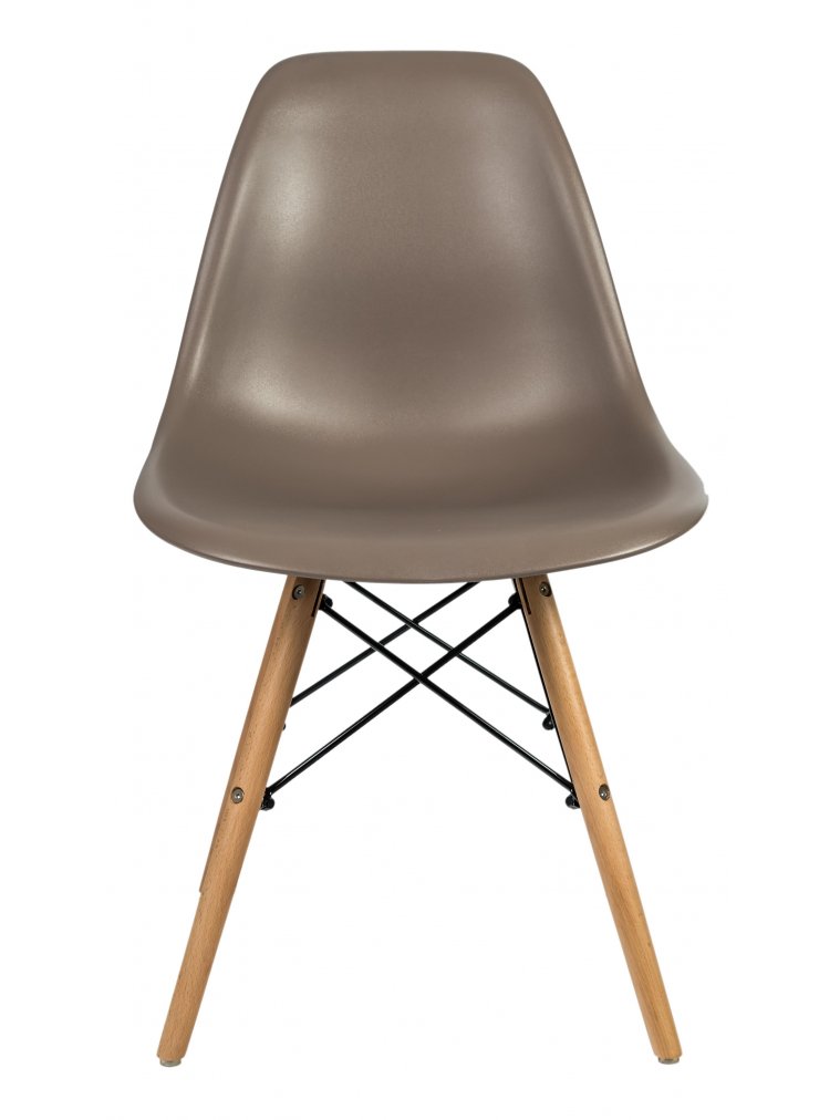 Стул Hames темно-серый / деревянный каркас