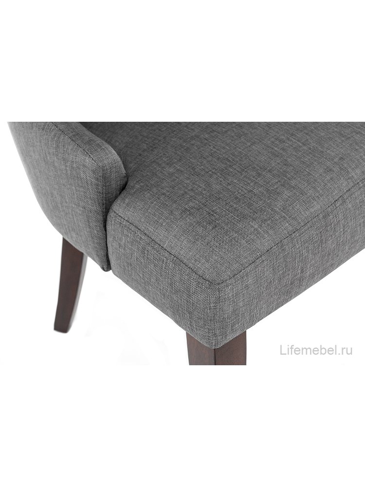 Стул Elegance dark walnut / fabric grey