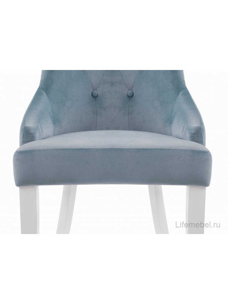 Стул Elegance white / blue