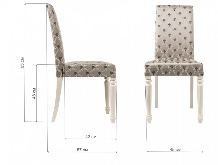 Стул Elle butter white