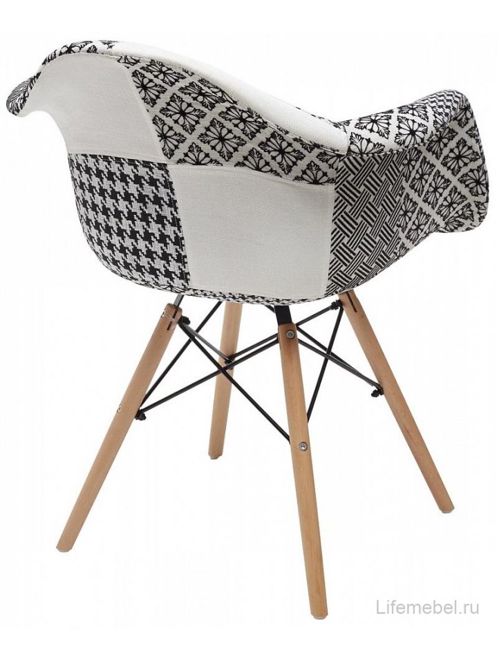 Стул Folk-1002 Patchwork-BW