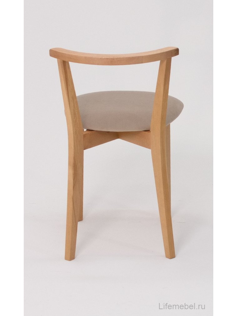 Деревянный стул Франк натуральное дерево / бежевый