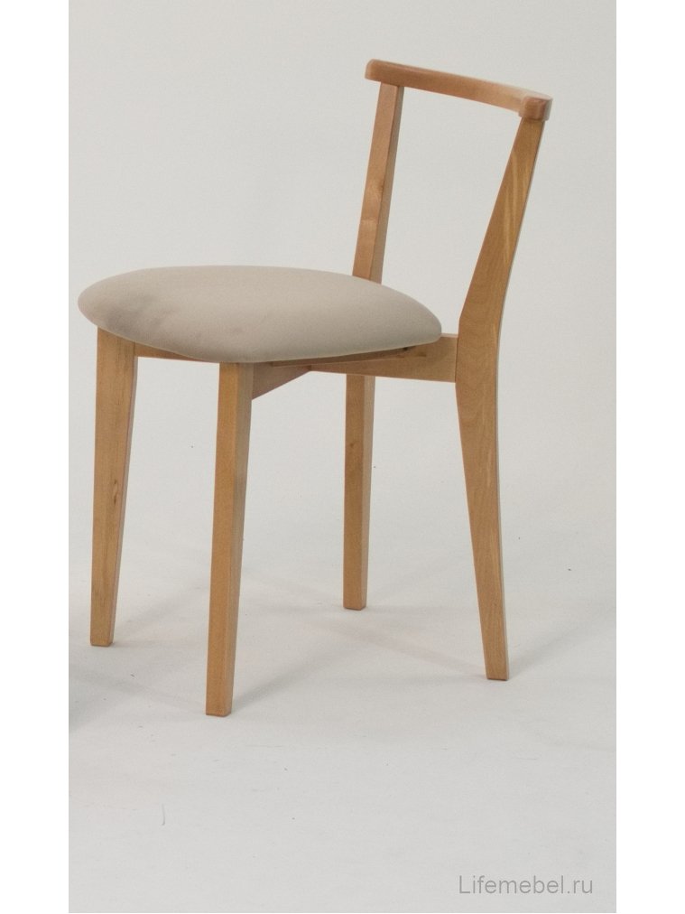 Деревянный стул Франк натуральное дерево / бежевый