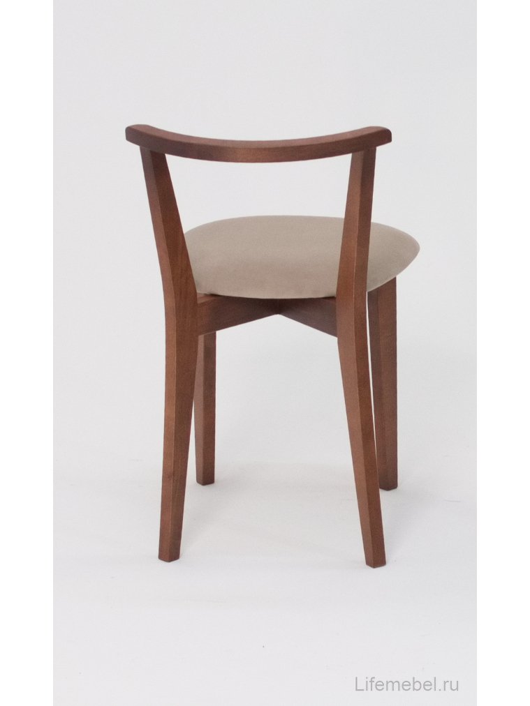 Деревянный стул Франк орех бежевый