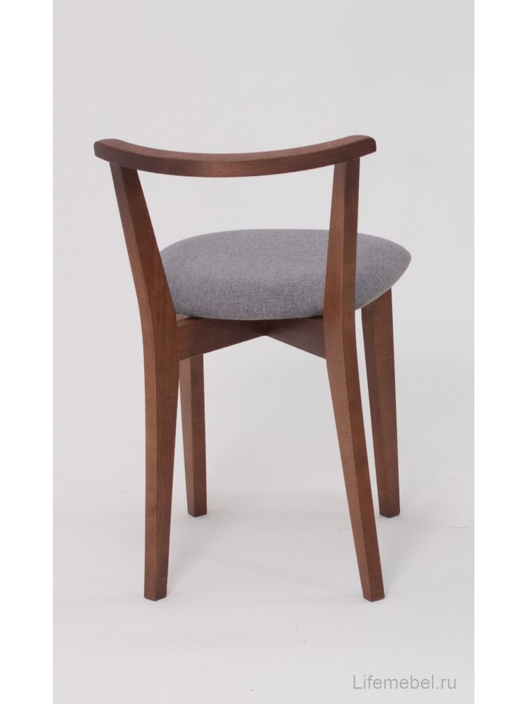 Деревянный стул Франк орех серый