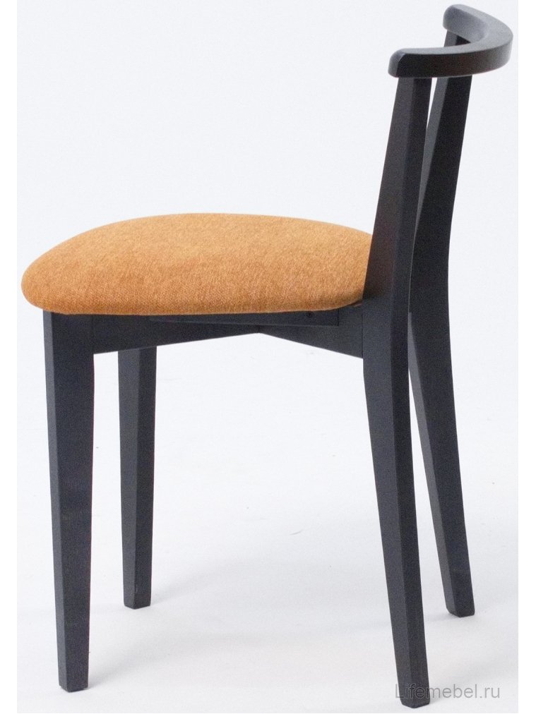Деревянный стул Франк ПМ черный / карри