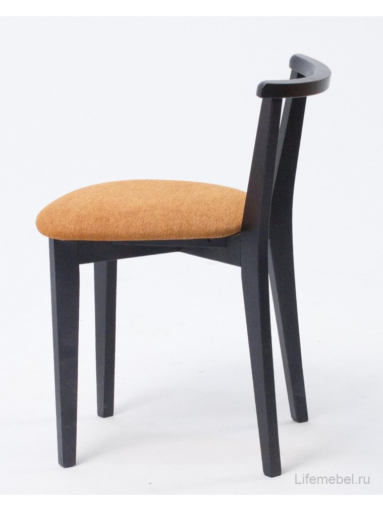 Деревянный стул Франк ПМ черный / карри