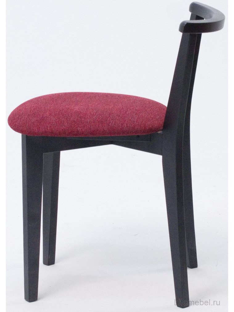 Деревянный стул Франк ПМ черный / красный