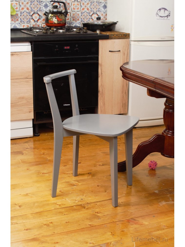 Деревянный стул Франк Ж серый