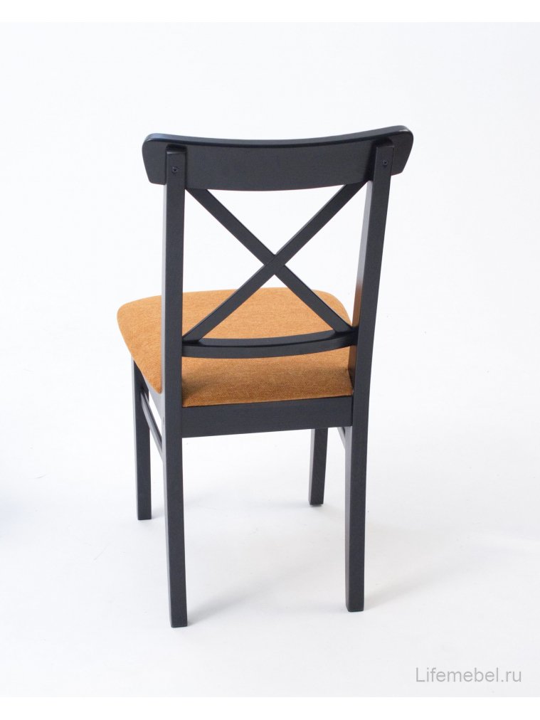 Деревянный стул Ингольф ПМ черный / карри