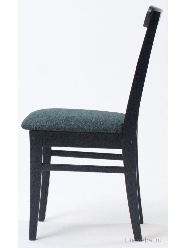 Деревянный стул Ингольф ПМ черный / зеленый