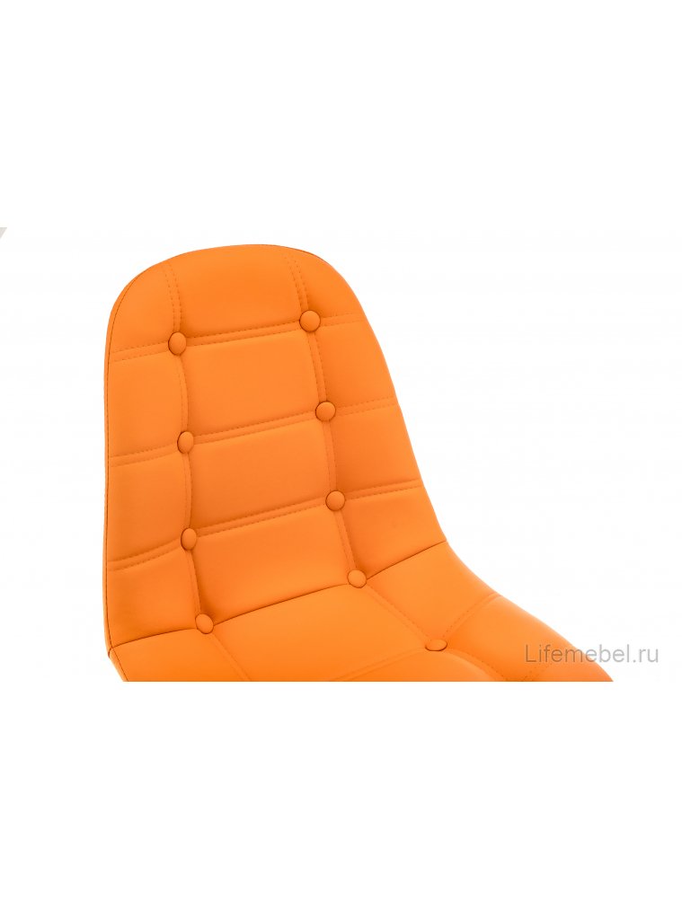 Деревянный стул Kvadro оранжевый