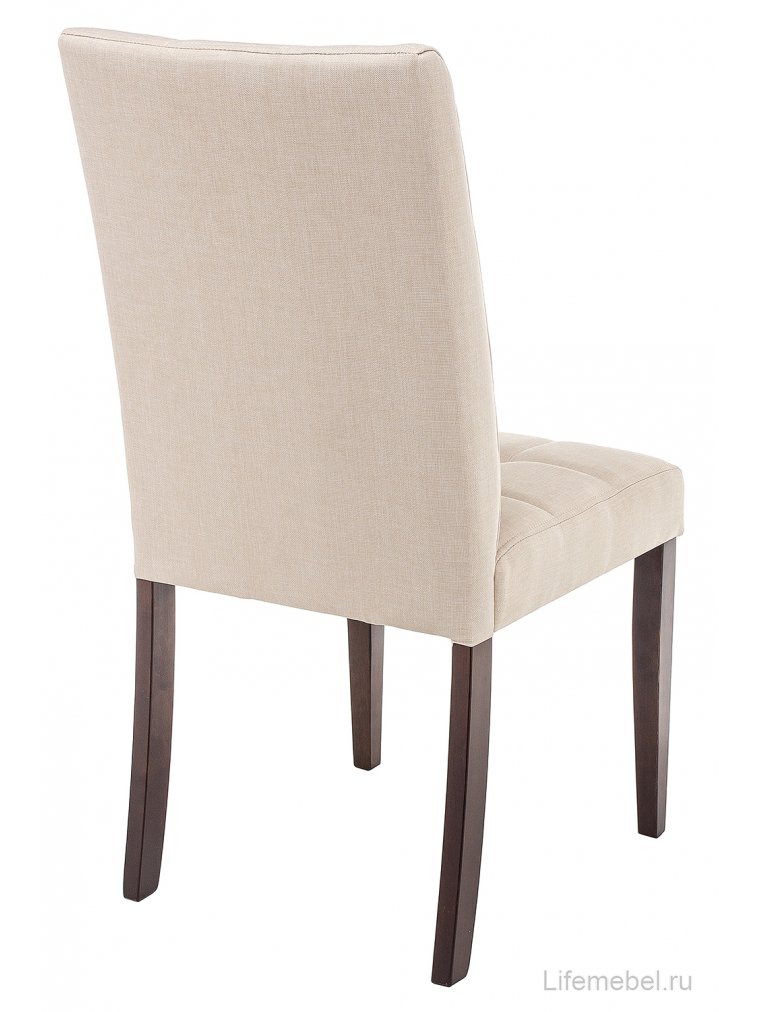 Стул Madina dark walnut / fabric cream