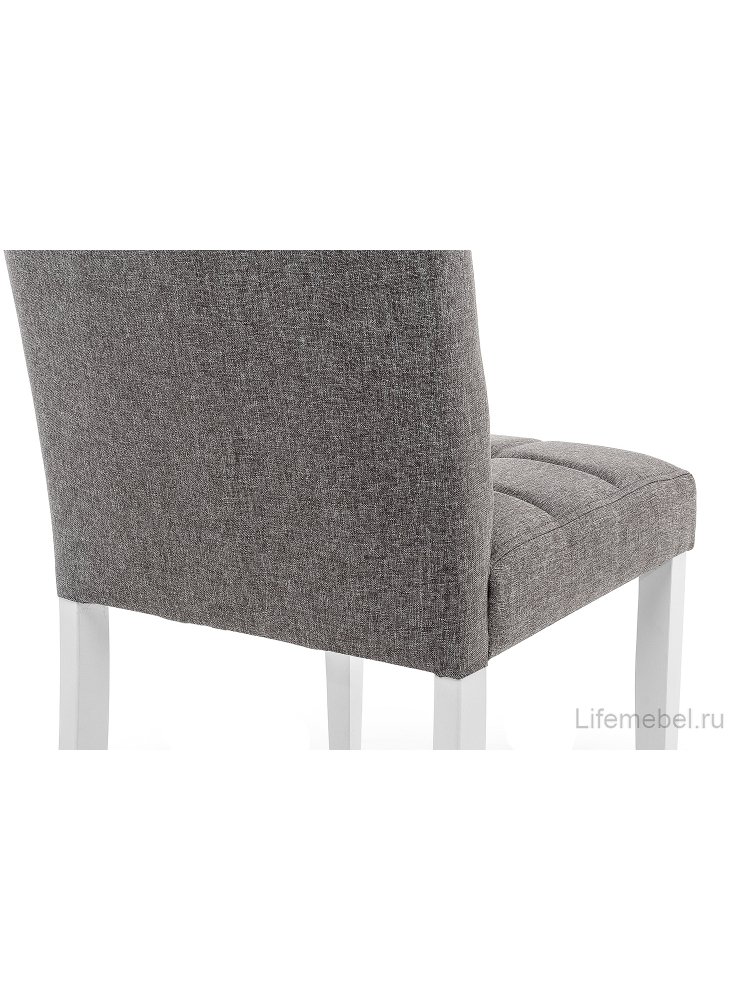 Стул Madina white / fabric pebble