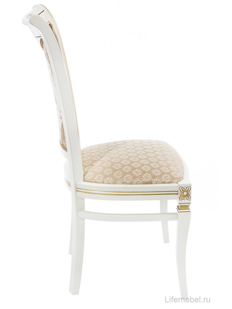 Стул Mariano молочный / патина