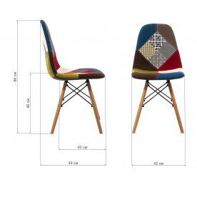 Стул Mille multicolor