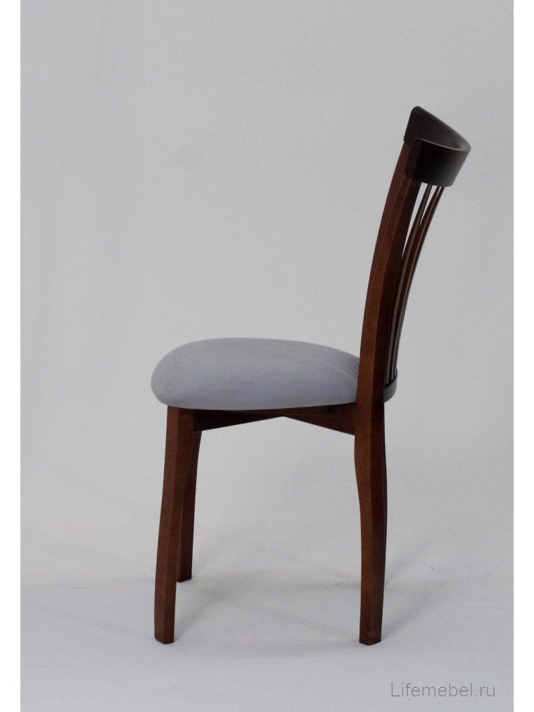 Деревянный стул Миранда орех / серый