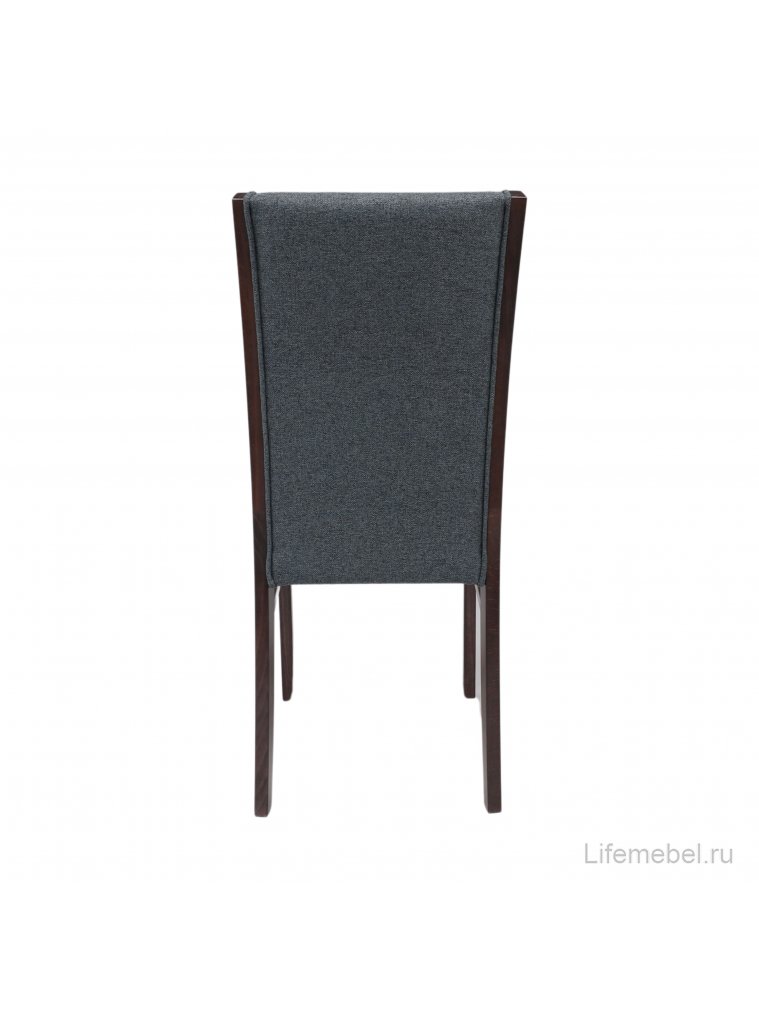 Деревянный стул Норд стальной голубой