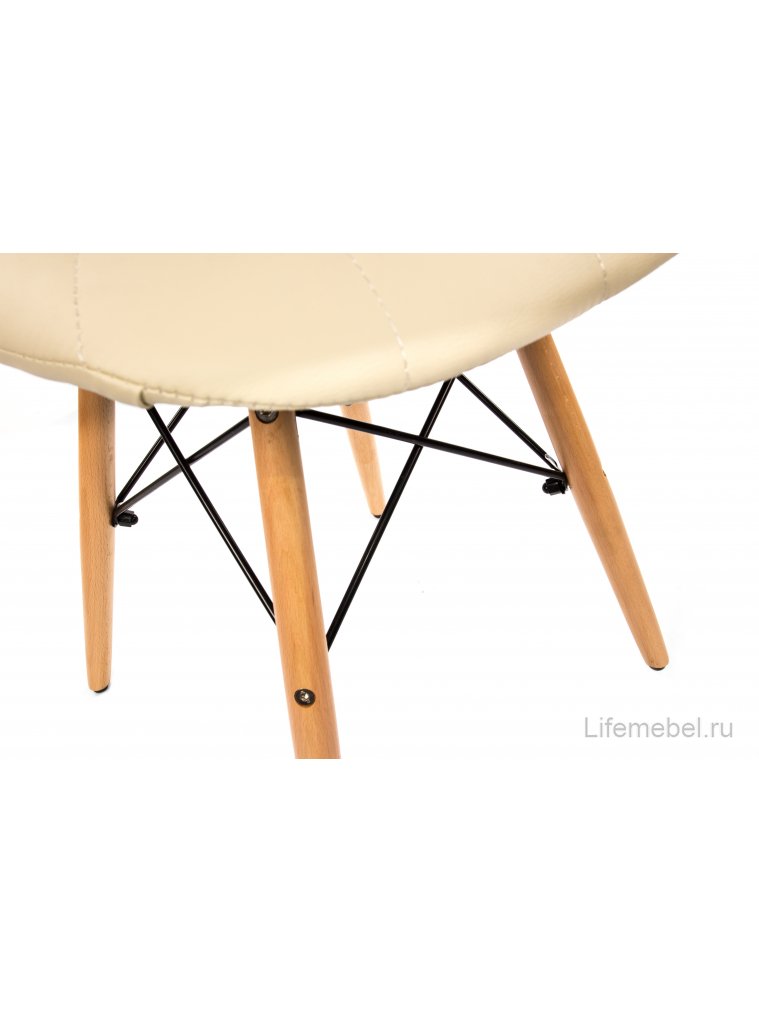 Стул Eames PP-626 бежевый