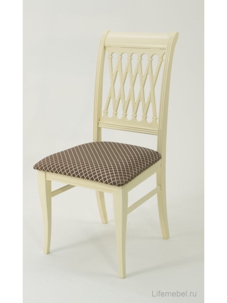 Деревянный стул Рич слоновая кость