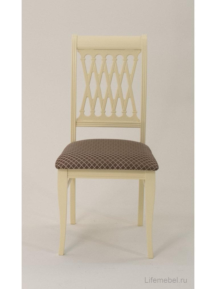Деревянный стул Рич слоновая кость