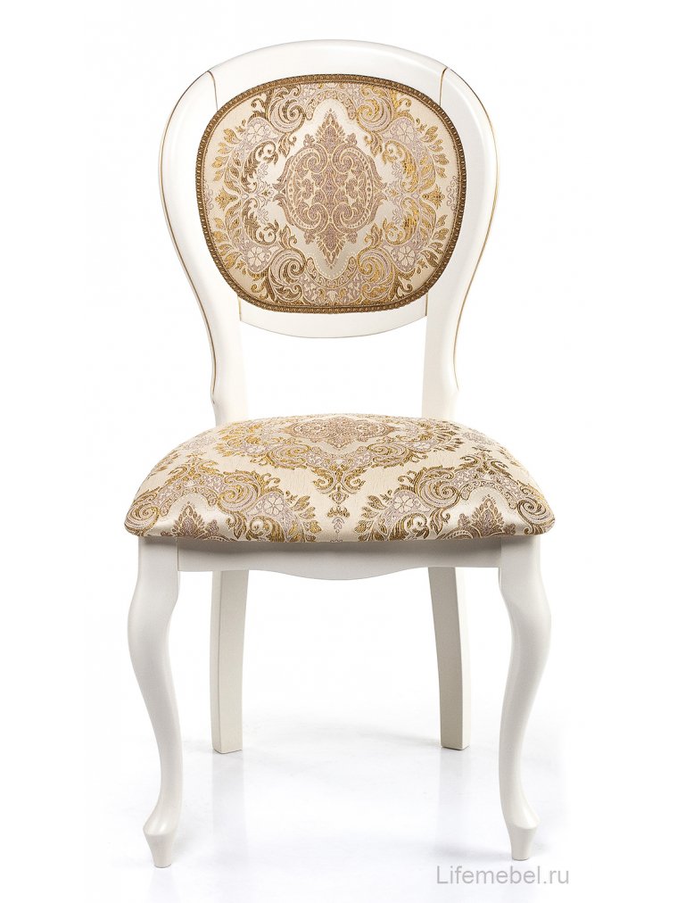 Стул Adriano молочный / патина