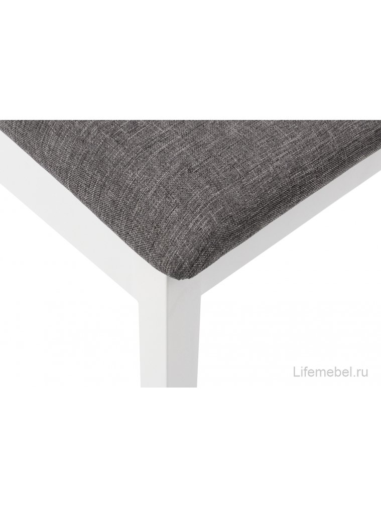 Стул Shem white / light grey