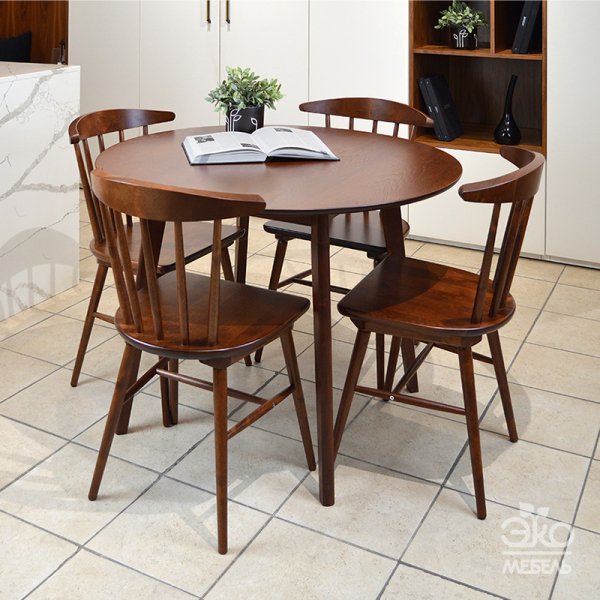 Стул Скандинавия (Б-тёмный орех)