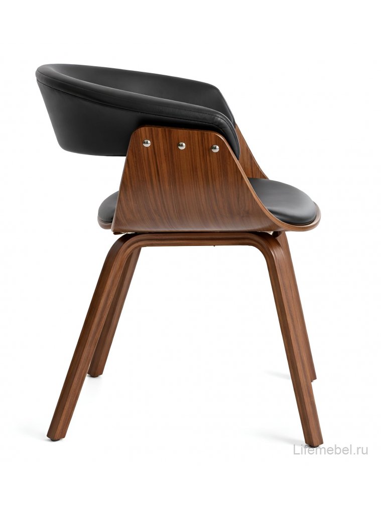 Стул Synchrony черный / коричневый