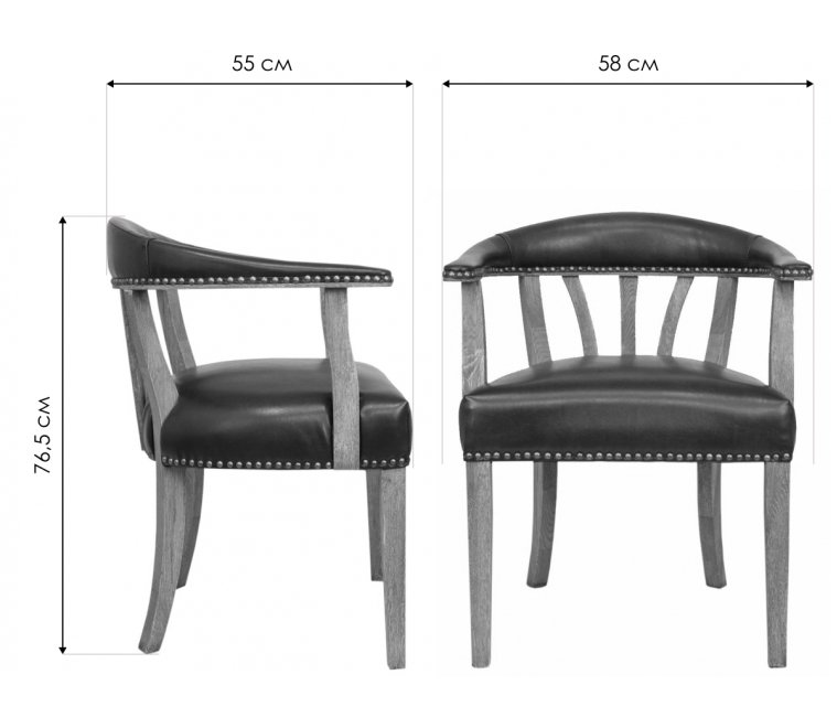 Стул Tanner CH-262 коричневый