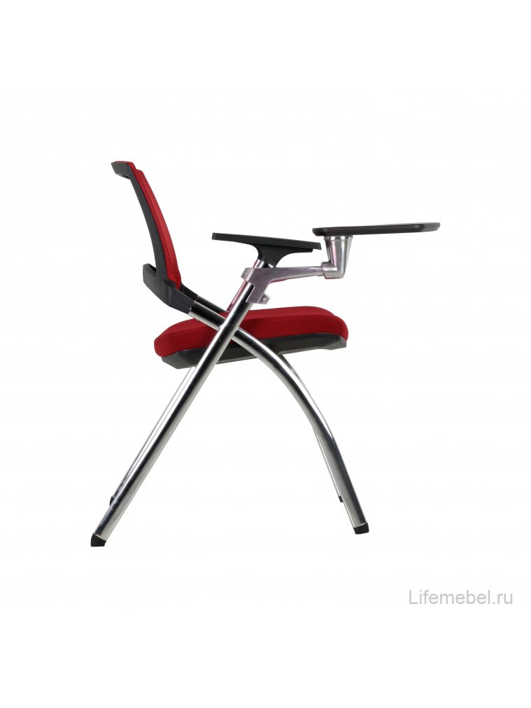 Комплект офисных кресел Chairman CH890 c пюпитром красный / 2 шт