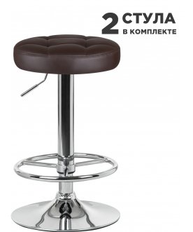 Комплект стульев Bruno коричневый