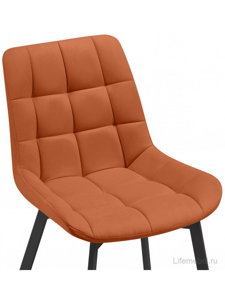 Комплект стульев Форт 4 шт кирпичный / чёрный