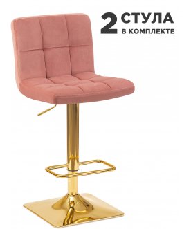 Комплект стульев Goldie пудрово-розовый