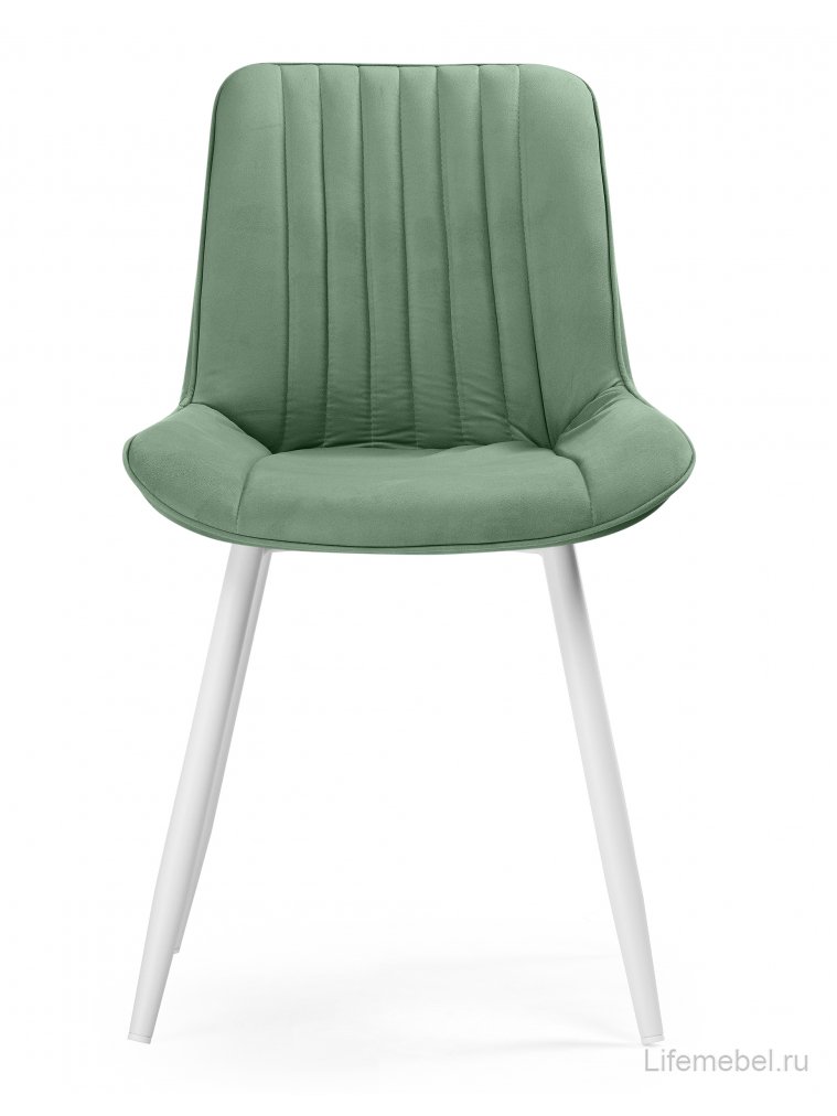 Комплект стульев крутящихся Вейв 4 шт фисташковый / белый