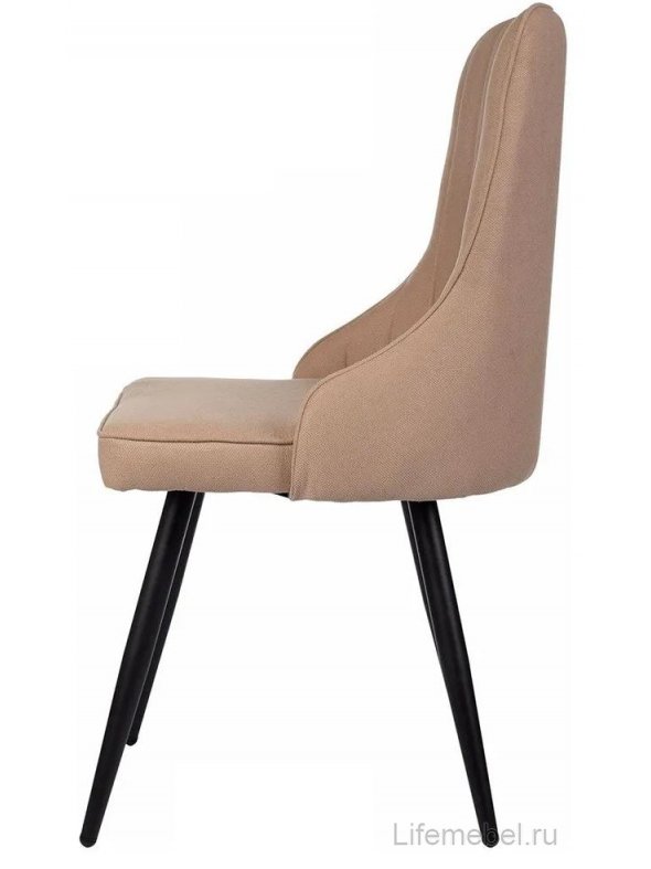 Комплект стульев Вейв 01 2 шт бежевый / черный