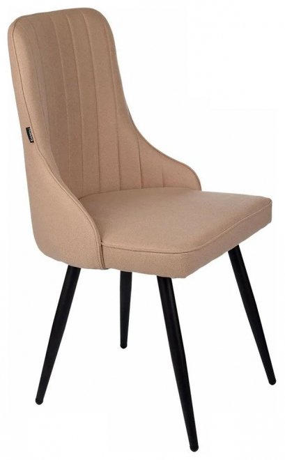 Комплект стульев Вейв 01 2 шт бежевый / черный