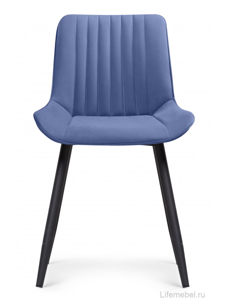 Комплект стульев Вейв 4 шт синий / черный