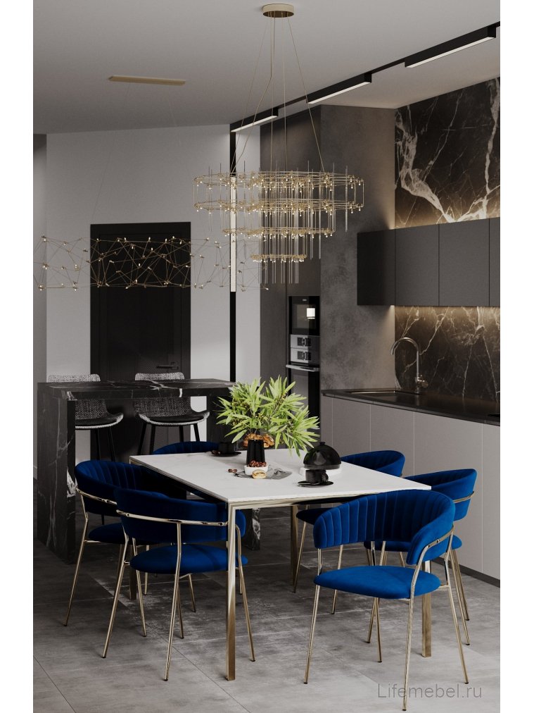 Комплект стульев Whispered Fusion синий