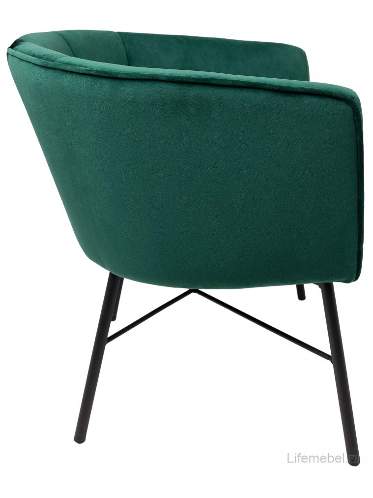 Кресло Almond велюр зеленый